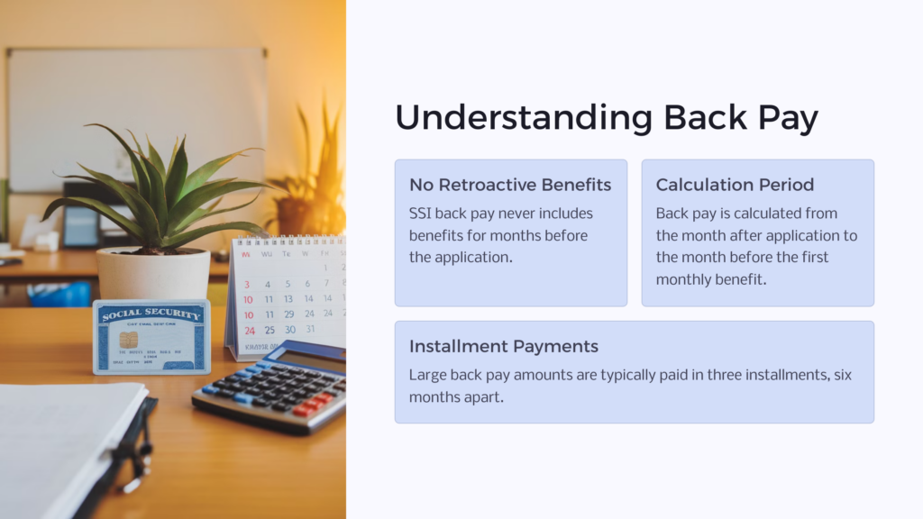 SSI Back Pay infographic