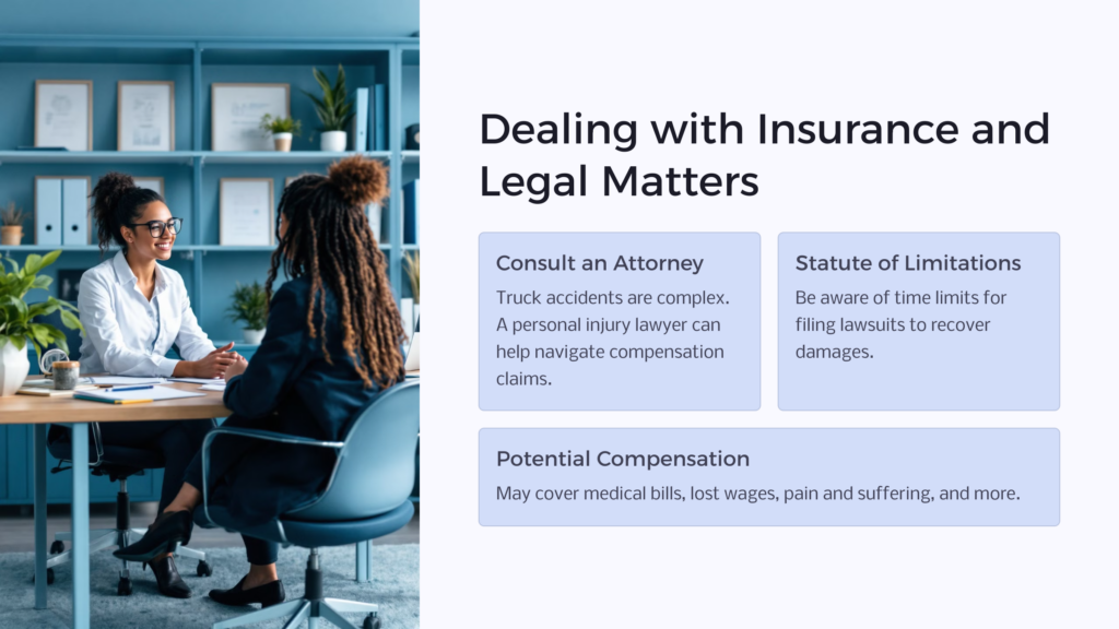 Truck Accident Insurance infographic