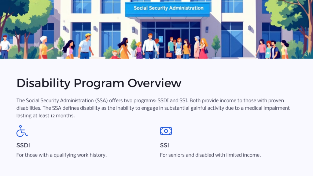 Disability Programs infographic