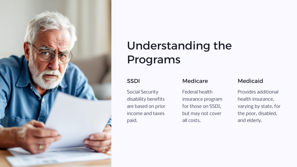 Government Benefit Programs infographic