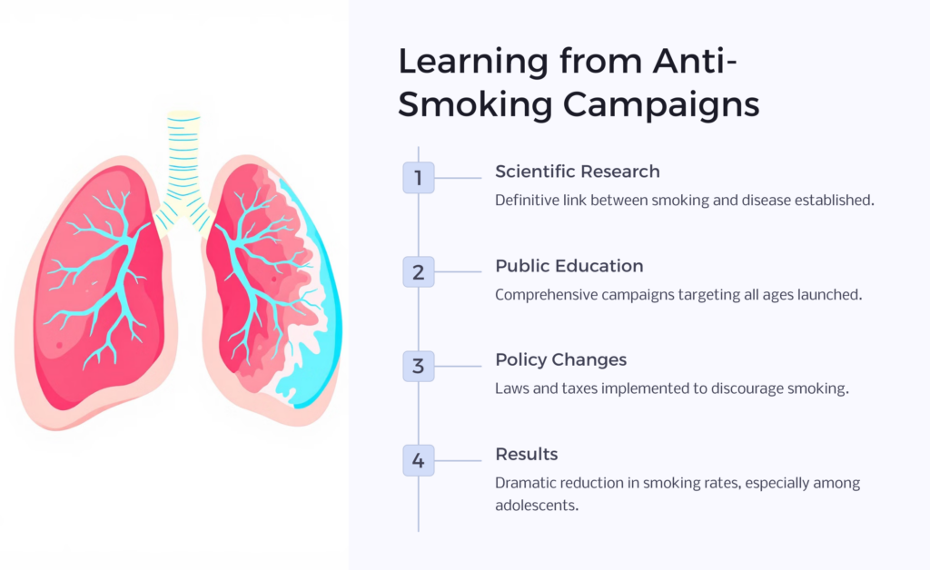 Anti-smoking Campaigns infographic