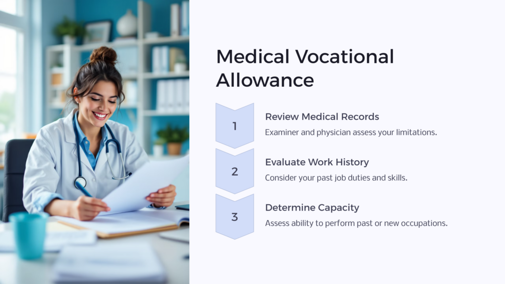 Medical Vocational Allowance infographic