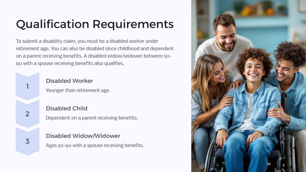 Disability Qualifications infographic