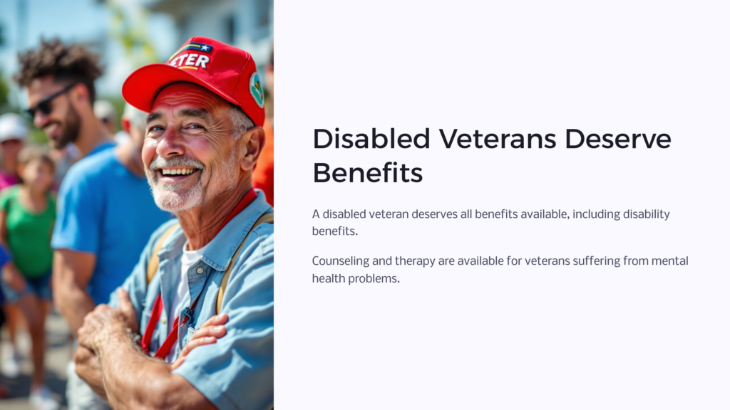Disabled Veterans Benefits infographic