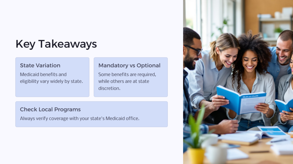 Medicaid Coverage Takeaways infographic