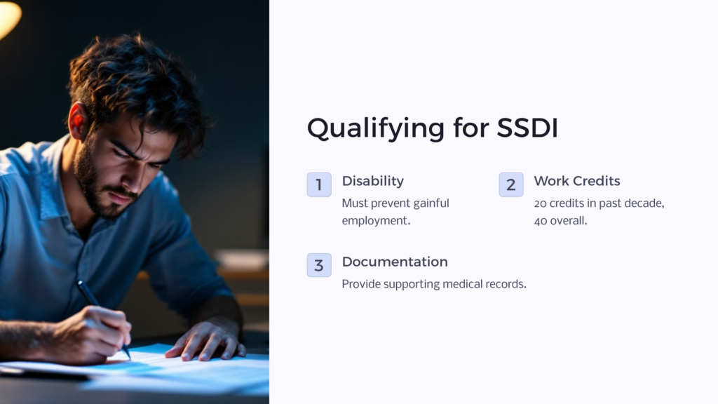AR SSDI Qualification infographic