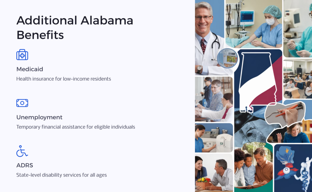 More SSDI Alabama Benefits infographic