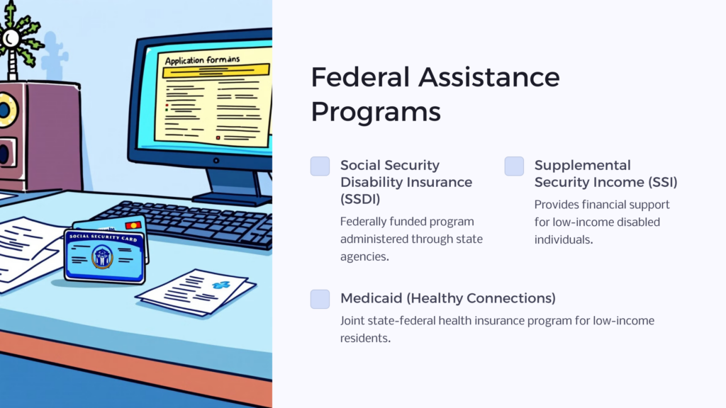 SC Federal Assistance Programs infographic