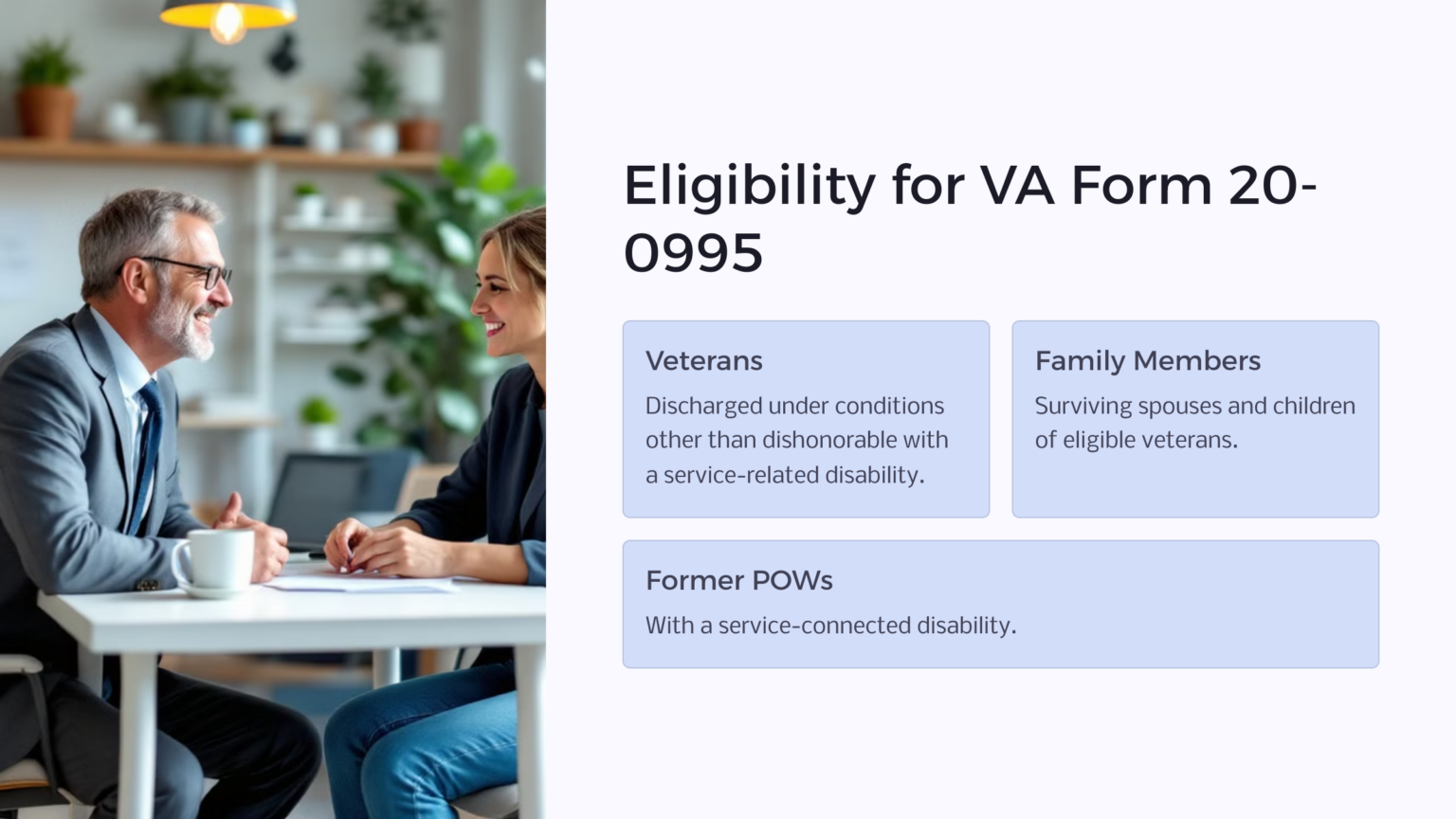 VA form 20-0995 - Eligibility and How to Apply