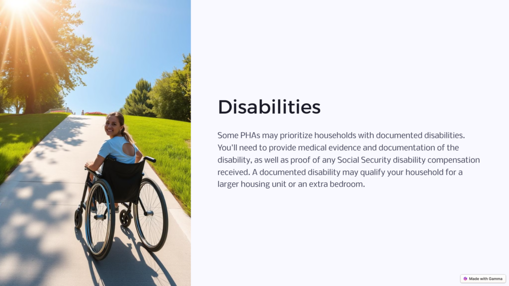 Housing Benefits: Disabilities infographics