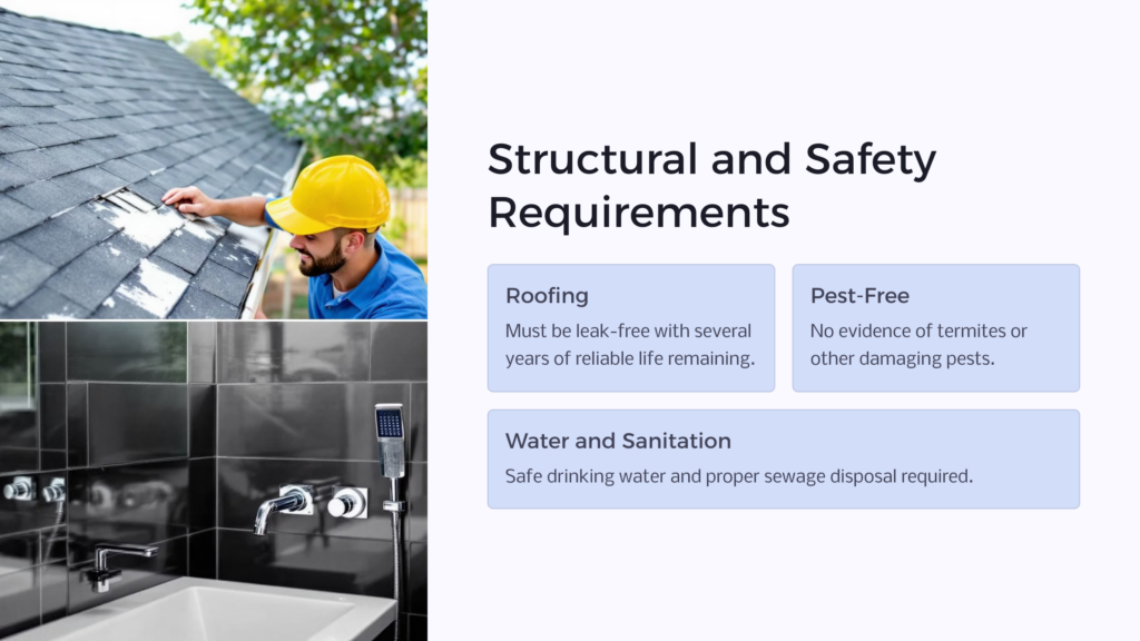 Structural and Safety Property Requirements infographic