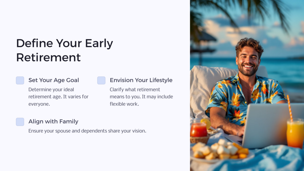 Defining Early Retirement infographic