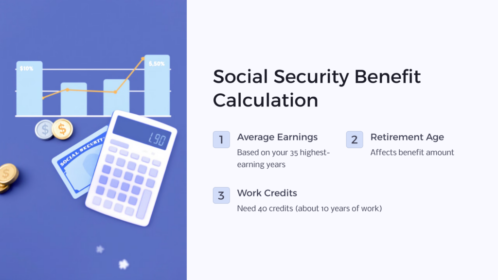 Social Security Calculation infographic