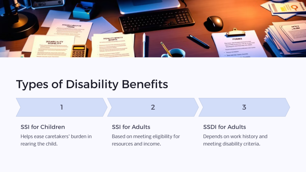 ADHD disability benefits infographic