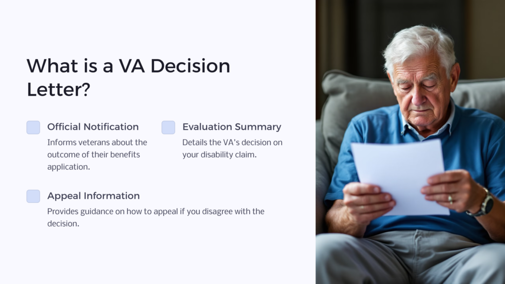 VA Decision Letter infographic