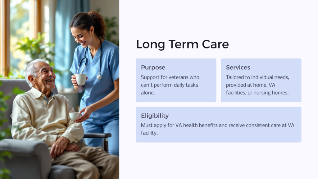 Long Term Care infographic