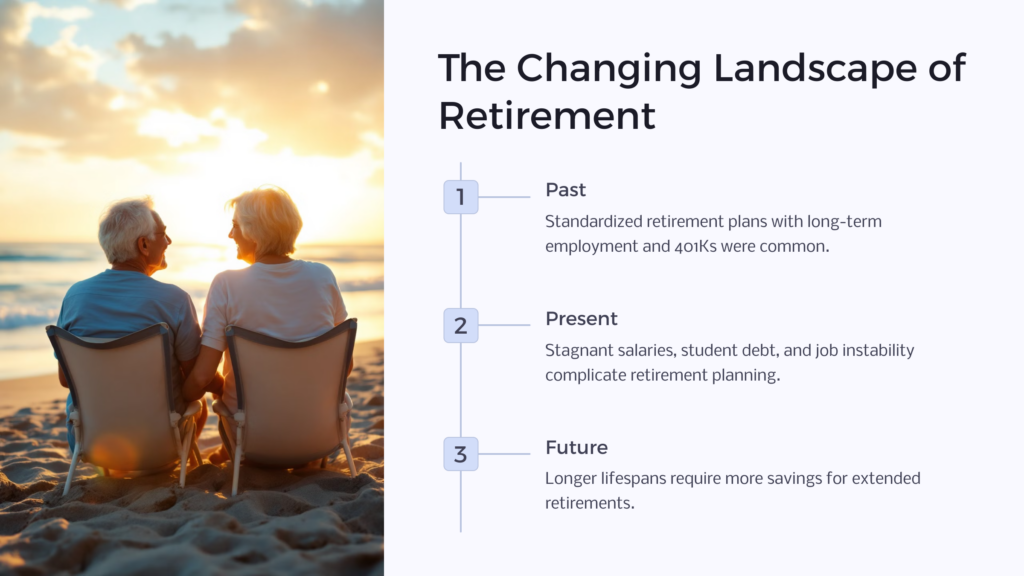 Retirement Landscape infographic