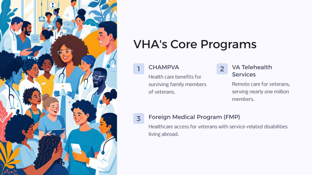 VHA Programs infographic