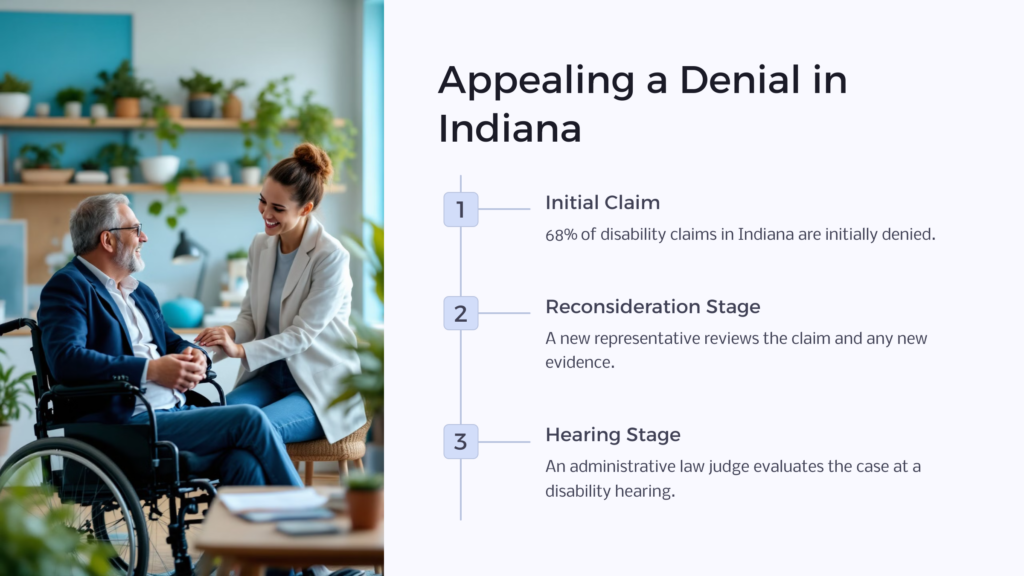 Appeal SSDI Denial in Indiana Infographic