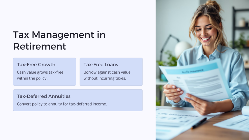 Retirement Tax Management infographic