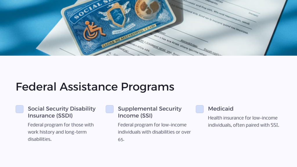 Nevada Federal Assistance Programs infographic