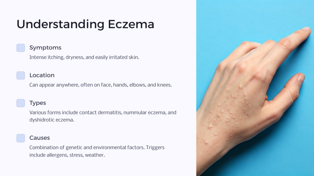 Eczema Disability infographic