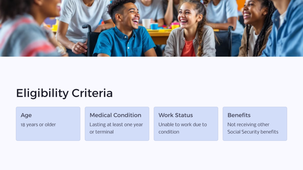 Disability Form Eligibility infographic