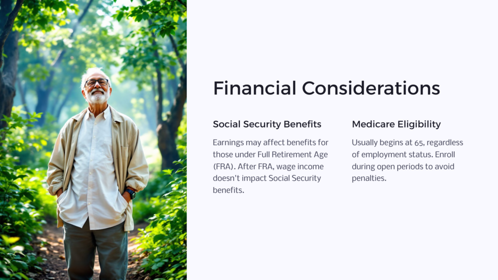 Financial Considerations 
infographic