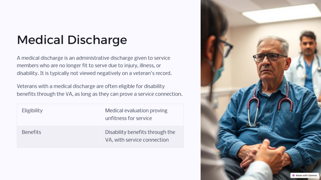 medical discharge infographic