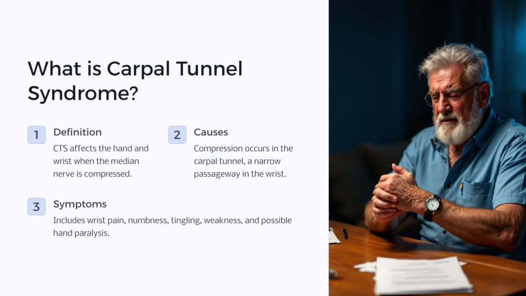 Carpal Tunnel Syndrome infographic