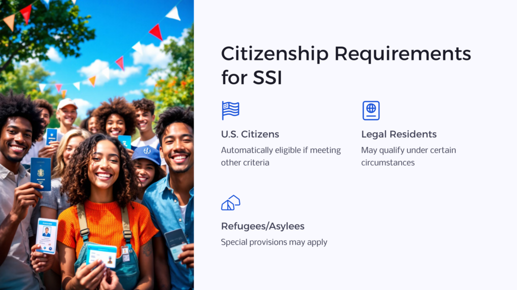 SSI Citizenship Requirements infographic