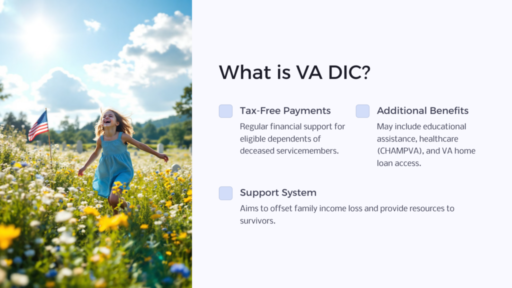 VA Dependency and Indemnity Compensation infographic