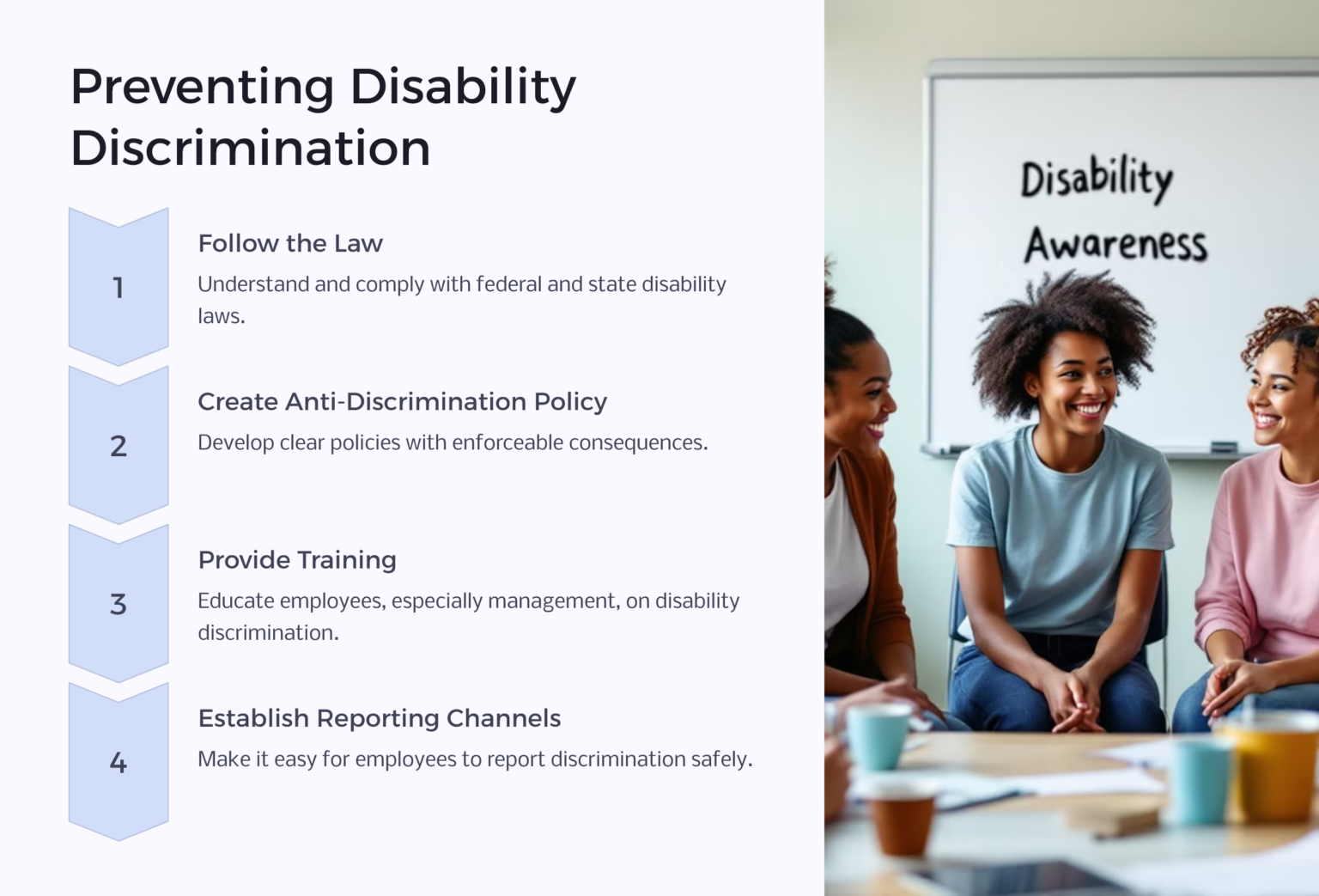 4 Types of Disability Discrimination in the Workplace