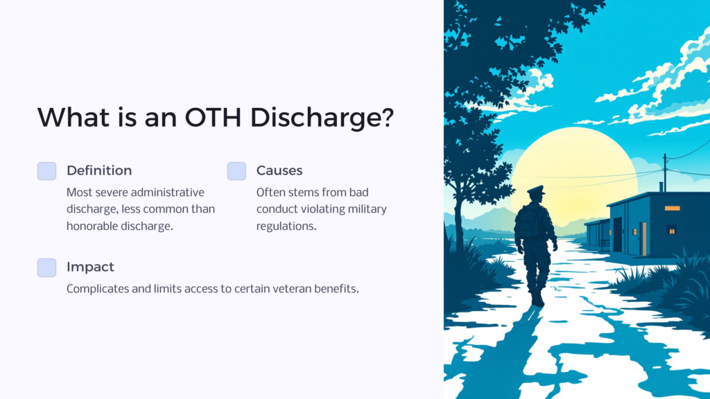 Other Than Honorable Discharge infographic