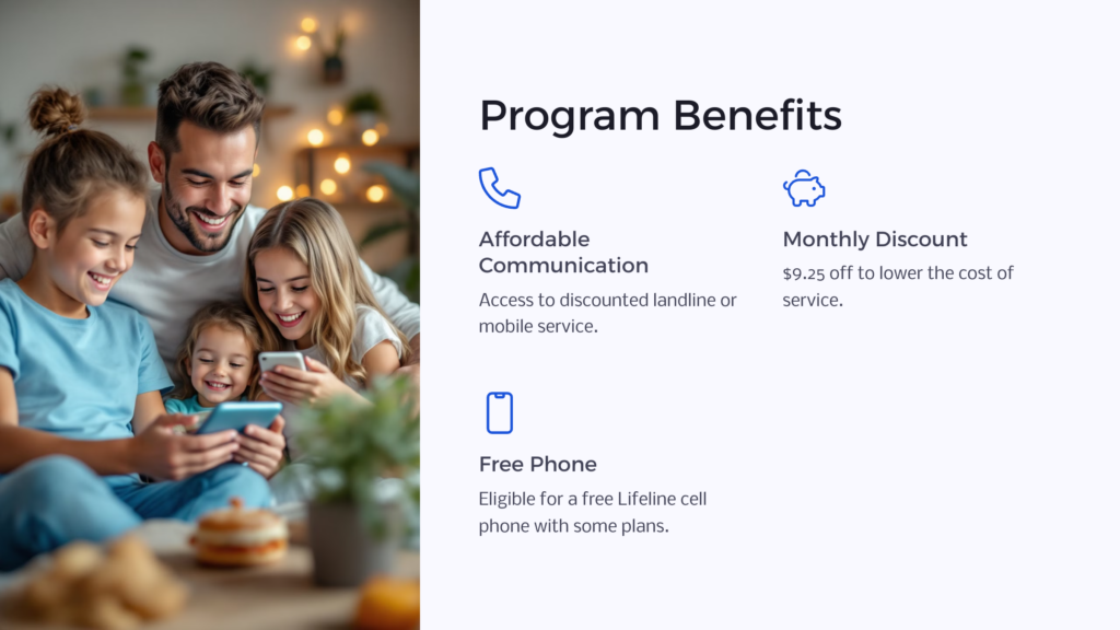 Lifeline Benefits infographic