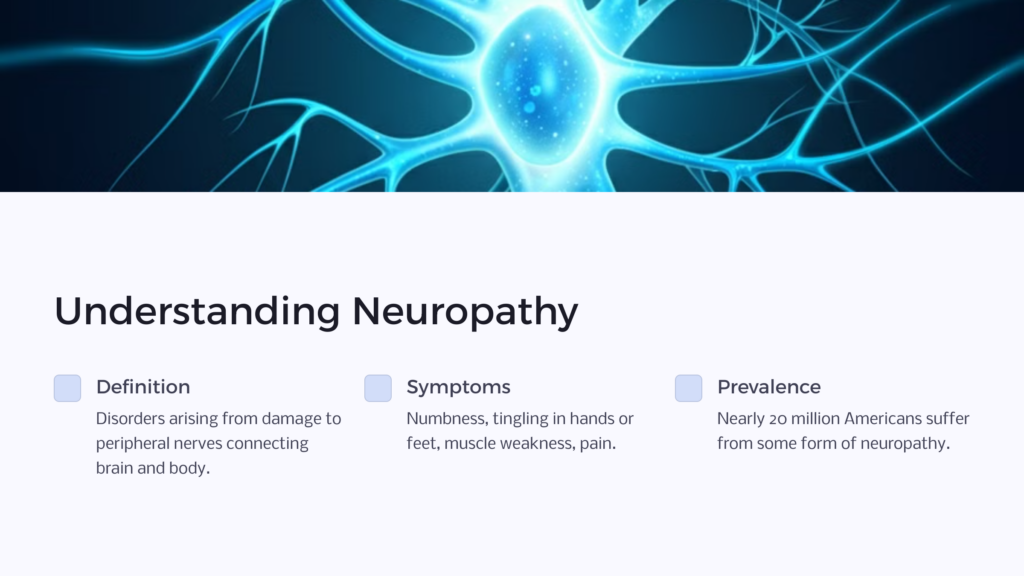 Neuropathy infographic