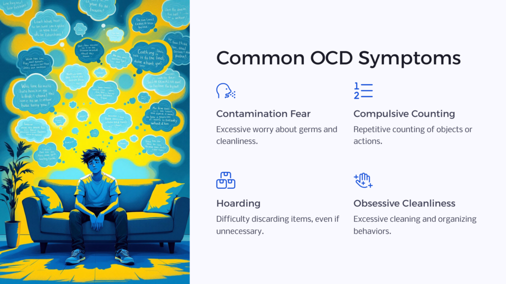 OCD Symptoms infographic