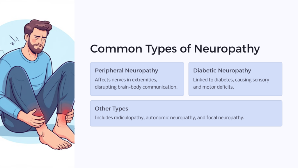 Neuropathy Types infographic