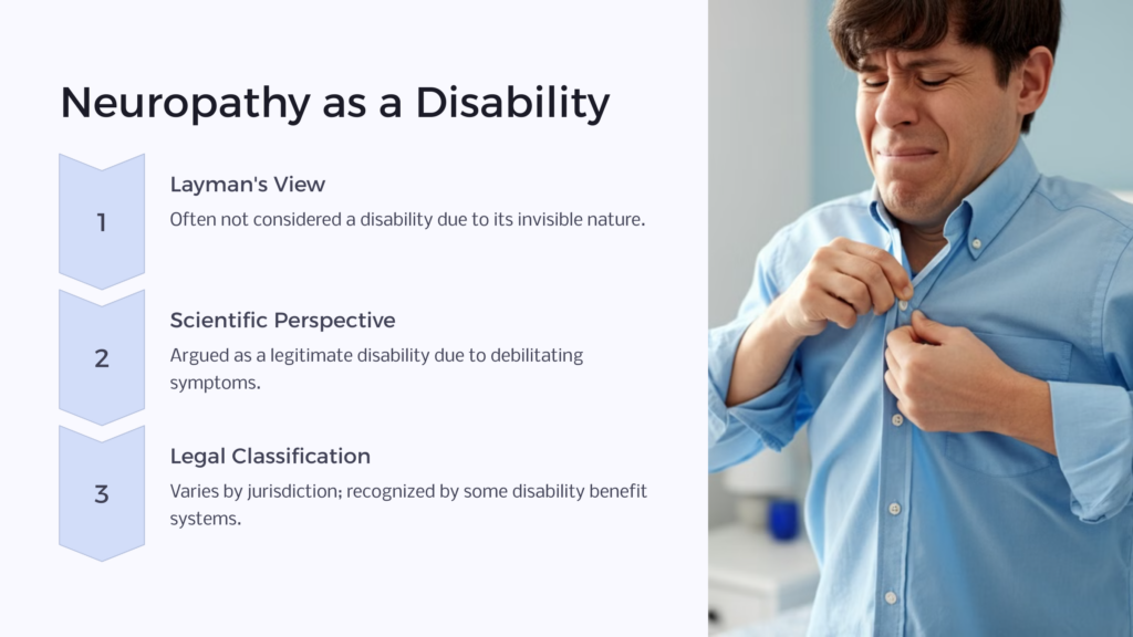 Neuropathy as a Disability infographic