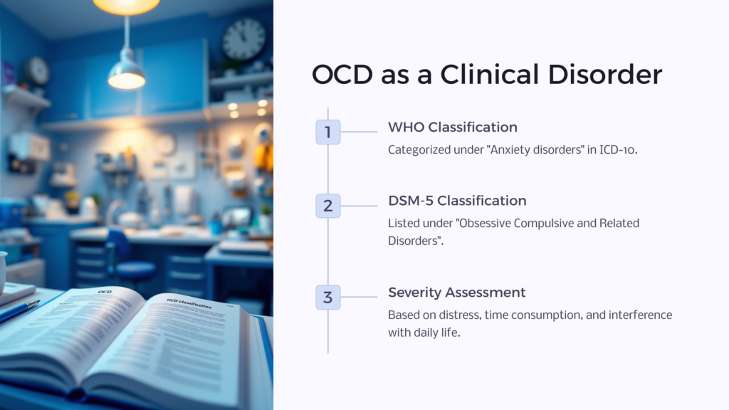 OCD Clinical Disorder infographic