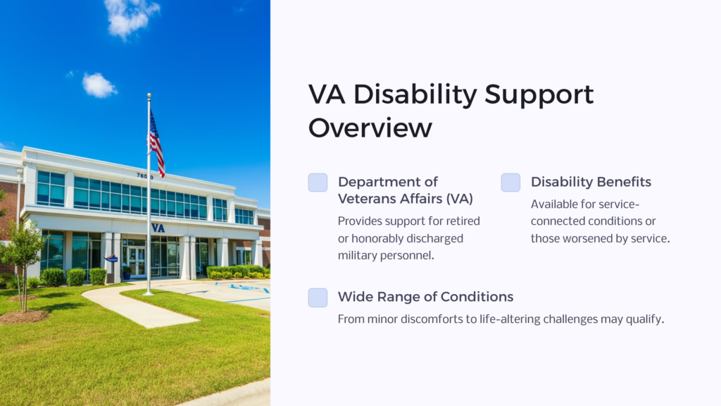 VA Disability Support infographic