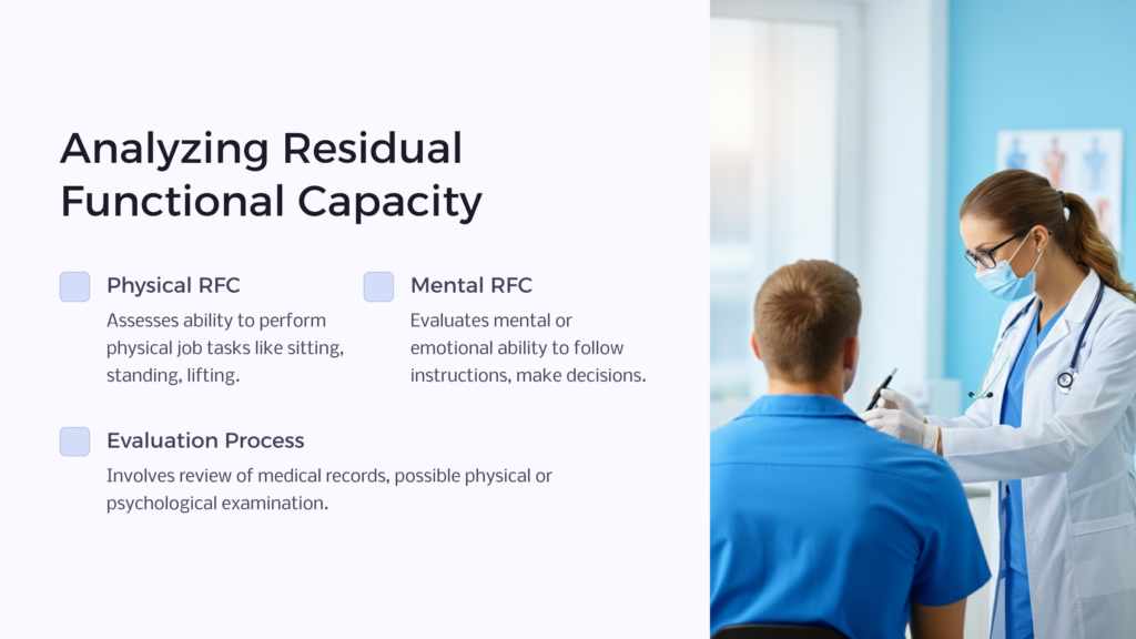 Analyzing Residual Functional Capacity infographic