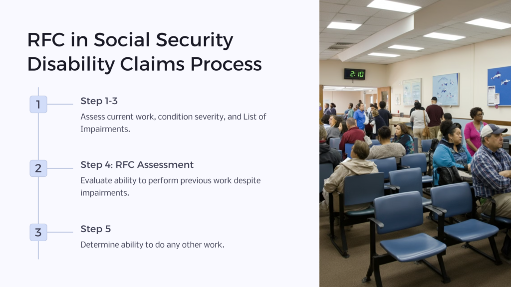 RFC Social Security Disability Claim infographic