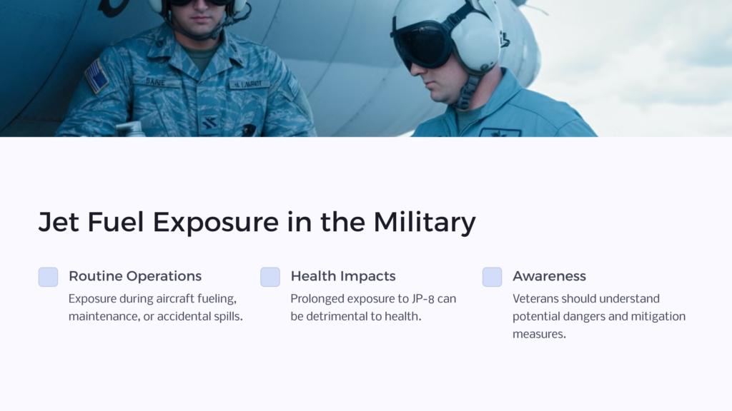 Military Jet Fuel infographic