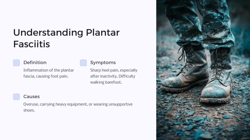 Plantar Fasciitis infographic