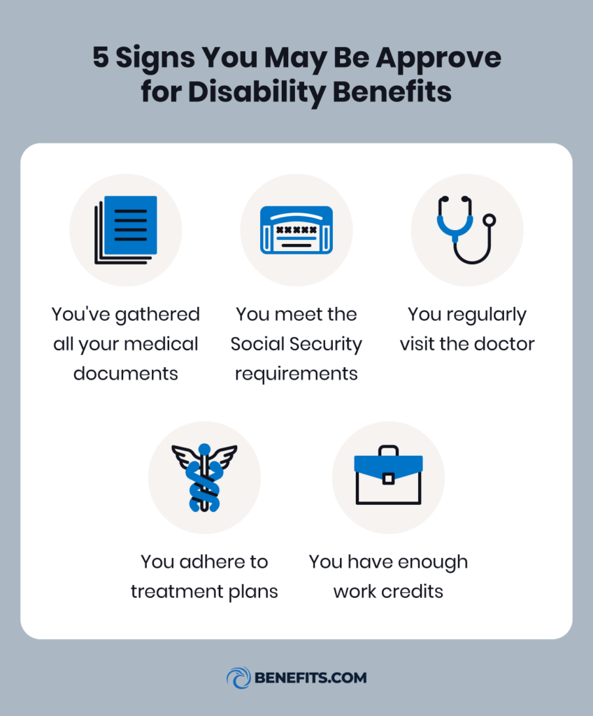 5 Signs You May Be Approve for Disability Benefits