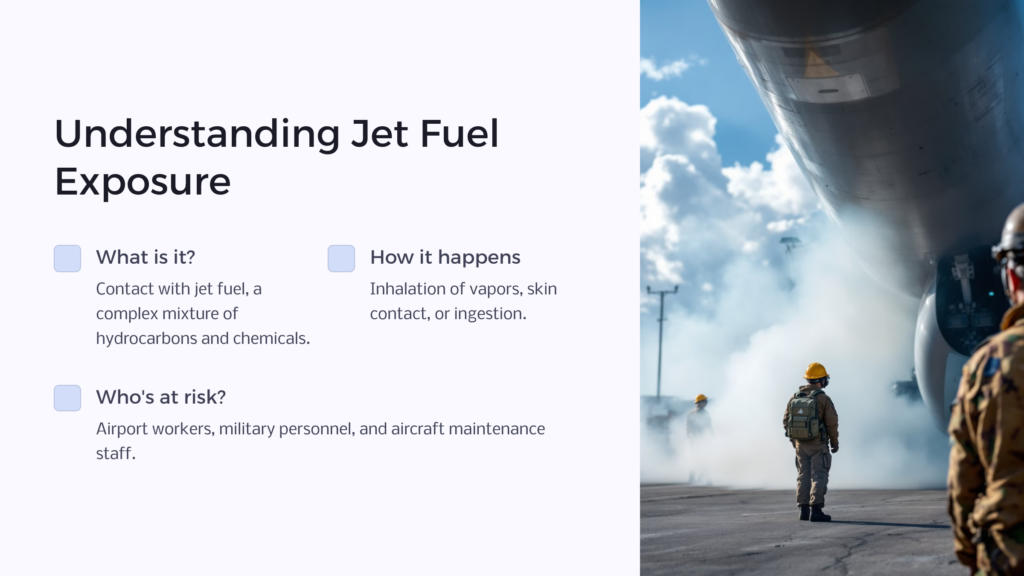 Jet Fuel Exposure infographic