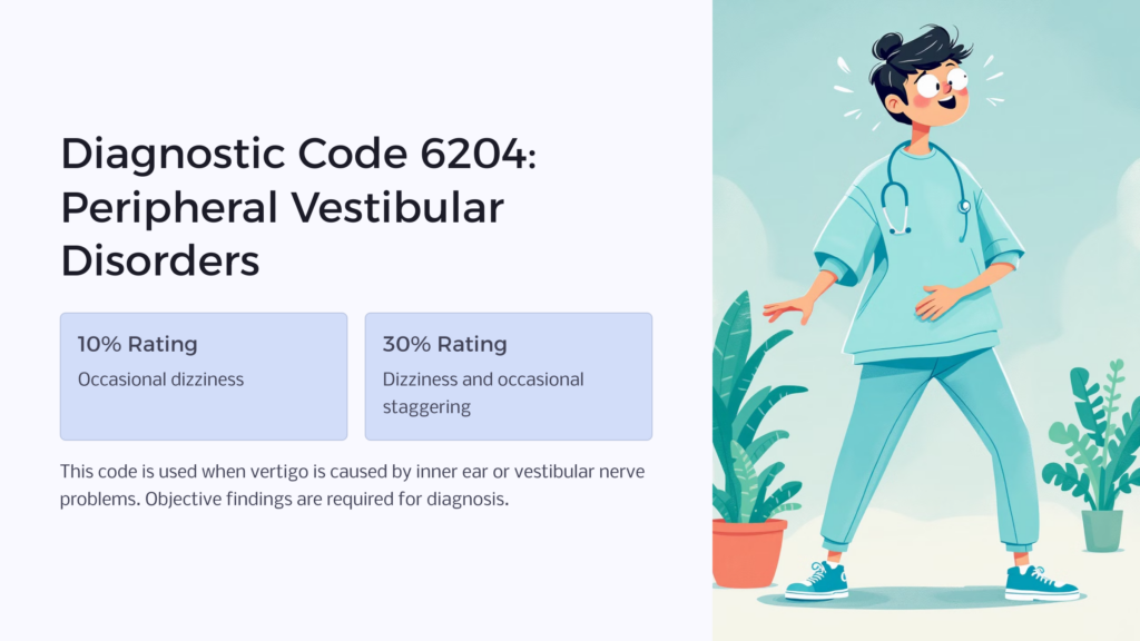 Diagnostic Code 6204 infographic