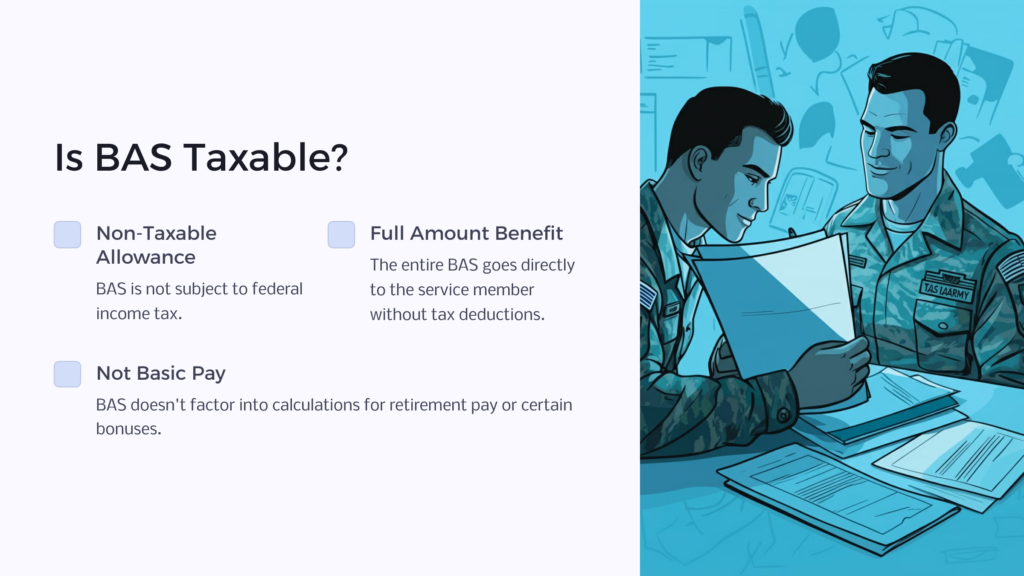 is BAS Taxable infographic