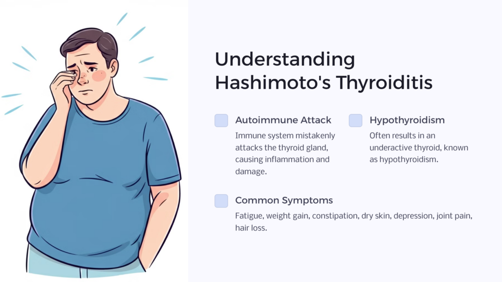 Hashimoto's Thyroiditis infographic